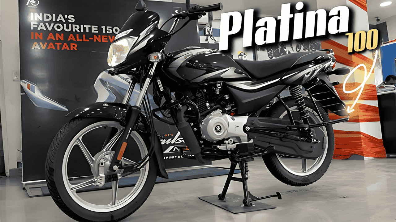 Bajaj Platina 100 2025: 75 KM on 1 L Fuel Mileage, Buy for Just ₹5,000, Check EMI Options