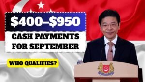 Singapore Announced $400–$950 Cash Payments For September 2025 – Check If You’re Eligible
