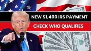 New $1,400 IRS Payment Announced – Check Who Qualifies